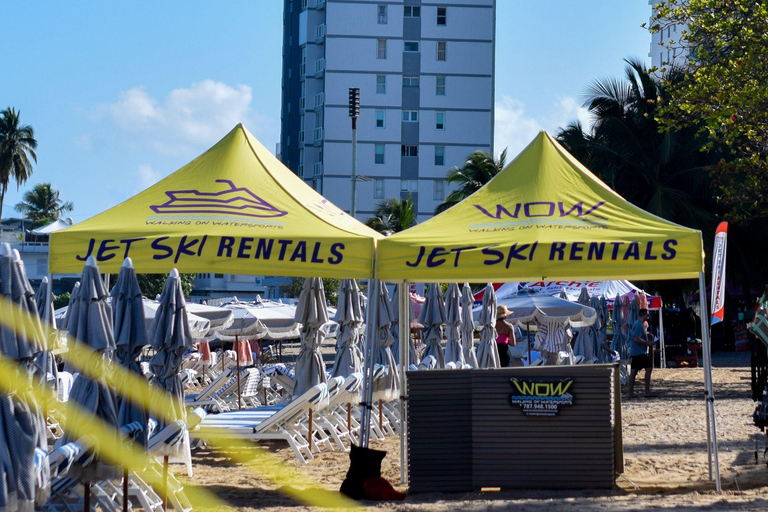 Puerto Rico: Isla Verde Deluxe Fleet Jet Ski Experience Jet Ski Rental - 45 minutes