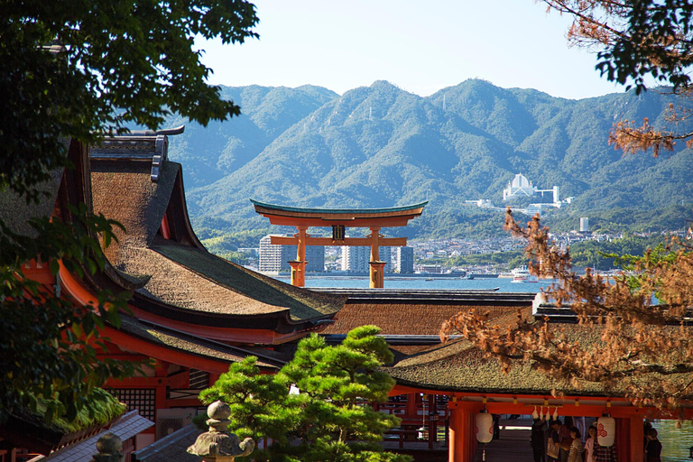 Från Osaka/Kyoto: Hiroshima och Miyajima privat tur