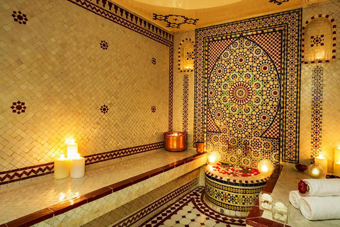 阿加迪尔：传统土耳其浴与按摩（含酒店接送）1小时传统土耳其浴