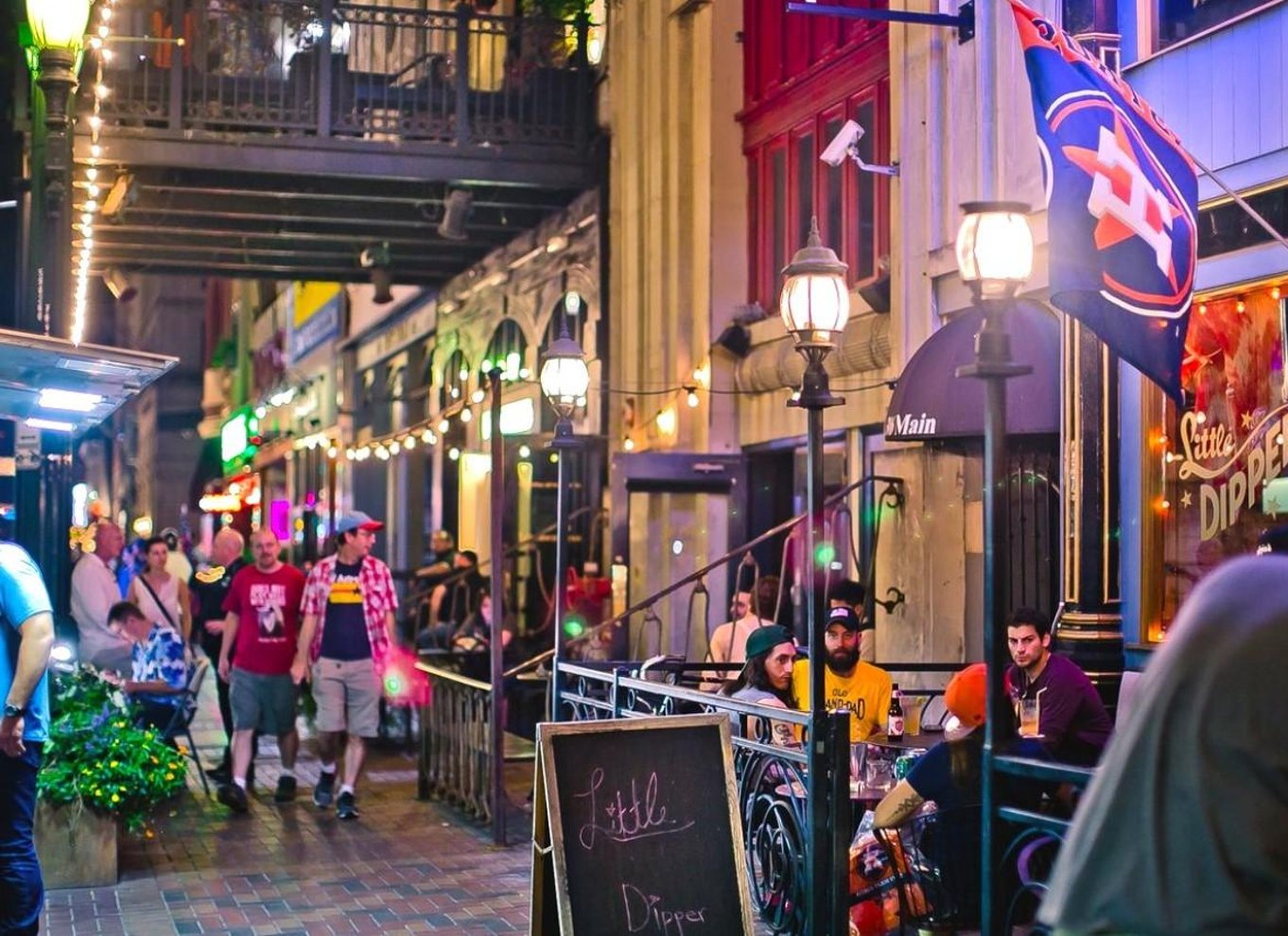 Houston centrum: Hemmelige madture