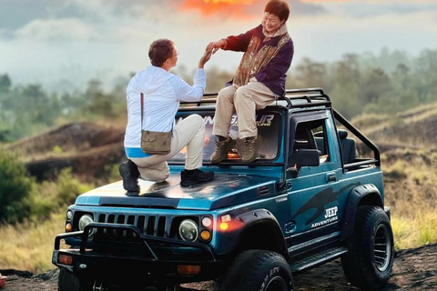 Mount Batur Jeep Sunrise With Breakfast All Inclusive Hot spring ticket (no jeep)