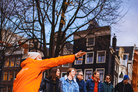 Amsterdam: Top Highlights Guided Bike Tour EN/DE/ES/FR/IT/CN Bike Tour with Guide & Audio Guide in DE, ES, FR, IT, and CN