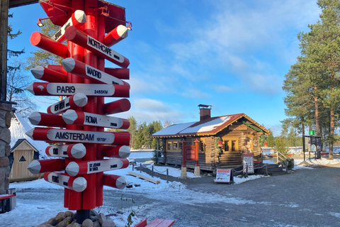 Vanuit Rovaniemi: Kerstman-dorpentocht met certificaat