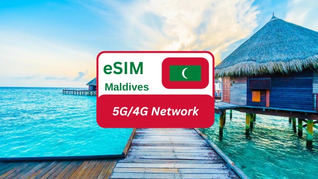 Visit Maldives 6GB eSIM Roaming Data for Travelers in Male, Maldives
