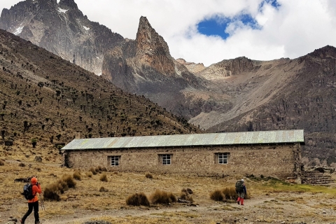 5 Tage Mount Kenia Klettern Sirimon auf der Chogoria Route