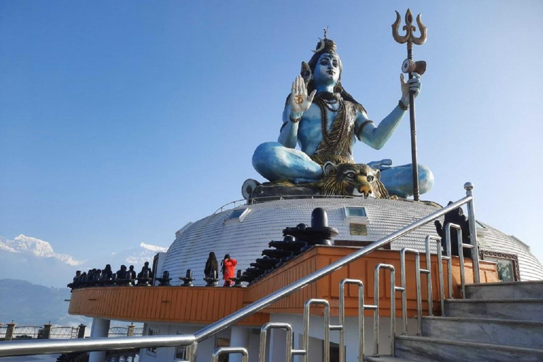 Pokhara: World Peace Pagoda & Shiva Statue Guided Tour Without Guide (self explore the viewpoints)