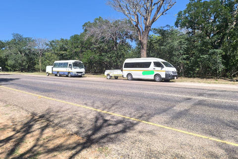 From Kasane: Livingstone Transfer with optional stopovers From Kasane: Livingstone Transfer with optional stopovers
