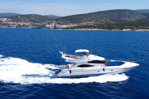 Bodrum: Prywatna wycieczka jachtem o zachodzie słońca w Bodrum 46 ft.Bodrum: Prywatna wycieczka jachtem o zachodzie słońca w Bodrum, 46 stóp.