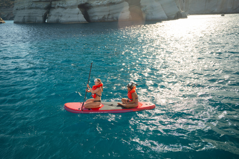 Milos: Sailboat Cruise to Kleftiko Bay with Meal & Drinks Shared cruise without Hotel Pickup or Drop-Off