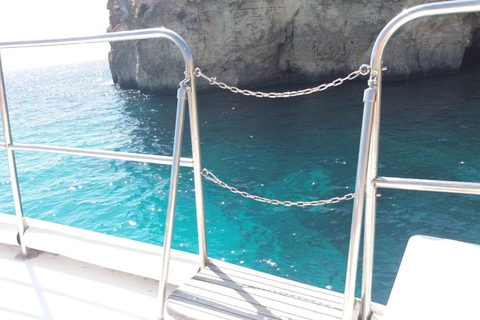 Comino: Excursiones privadas en barco, paradas para nadar y visitas a cuevas