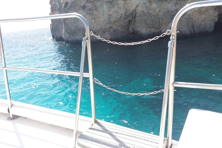 Comino : excursions en bateau privé, arrêts baignade et visites des grottesComino : tours en bateau privés, arrêts baignade et visites de grottes