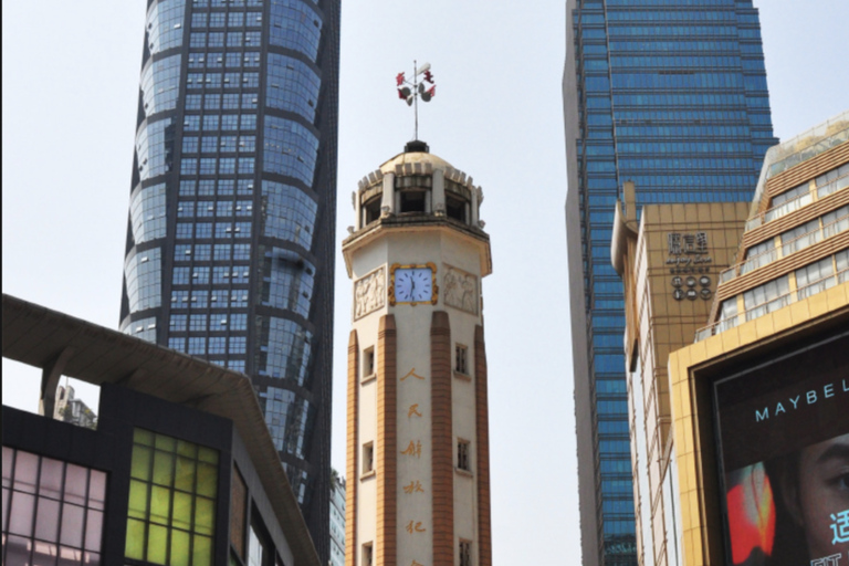 Zhangjiajie to Chongqing by bullet train city highlight tour