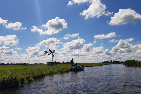 Flüsterbootvermietung in schöner Gegend in der Nähe von Amsterdam