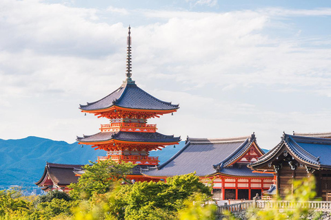 kyoto One Day Tour: Kinkaku-ji, Kiyomizu-dera&Fushimi Inari Osaka Nipponbashi Meeting Point at 8:40 AM