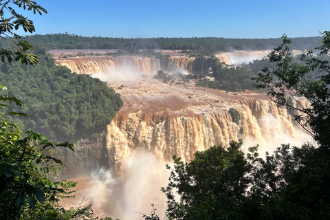 Visite privée des chutes d&#039;Iguaçu côté brésilien et argentin