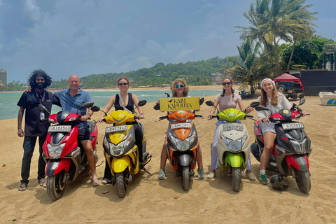 Galle: Private Full-Day Scooter Tour with Lunch and Guide Scooter Tour with a Swim