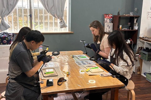 Kintsugi-verkstad i Naha, Okinawa