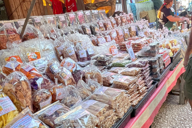 Luang Prabang: Almsgiving Ceremony and Kuang Si Falls Tour Private 1-2 pax