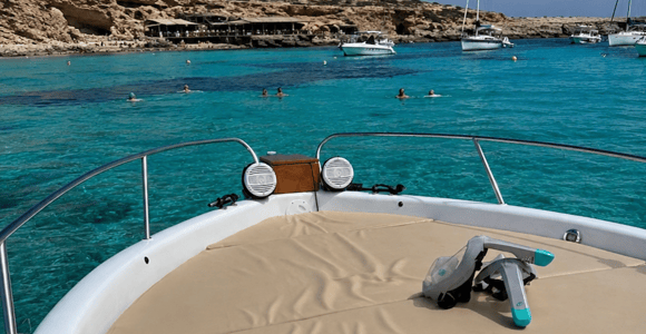 Ibiza: Private tour, boat for meetings or special occasions