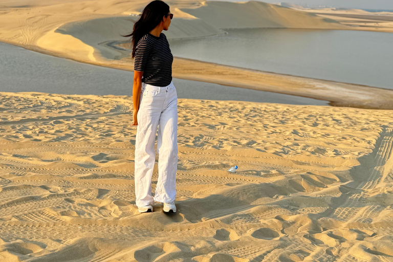 Desert Safari Qatar Camel Sandbording sunrise/sunset tour