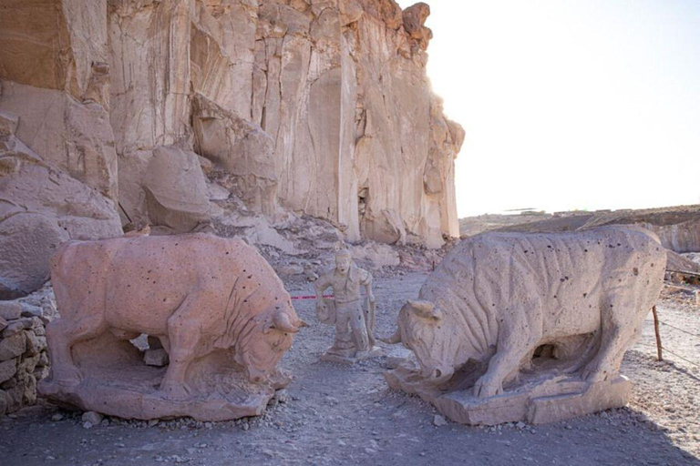 AREQUIPA: HALVDAG SILLAR ROUTE OCH CULEBRILLAS CANYON + UTSIKTSPLATS YANAHUARA