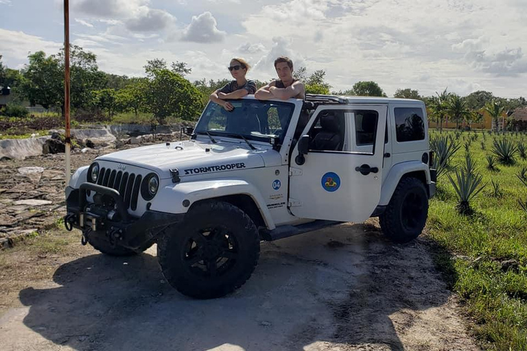 Cozumel Private Jeep Tour with Lunch and Snorkeling