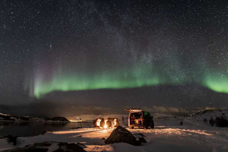 Tromsø: tour fotografico dell'aurora boreale in 4x4 per piccoli gruppi