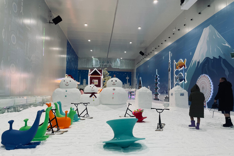 Pattaya: Winter Wonderland Real Snow Park Entry Ticket