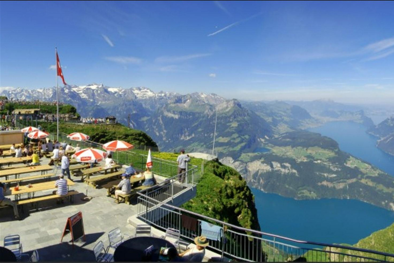 Luzern: Ausflug steilste Bahn der Welt / Aussichtspunkt Fronalpstock Stoos