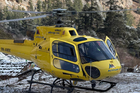 Langtang Valley HeliTour with Landing at Kyanjin Gompa