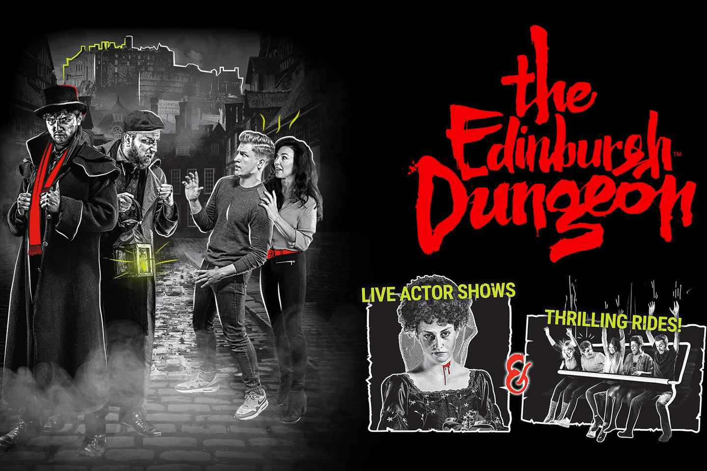 Billet d'entrée pour le Donjon d'Édimbourg
