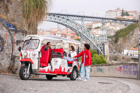 Porto: History and Incredible Views by Tuk TukPorto: Tuktuk Tours 1h