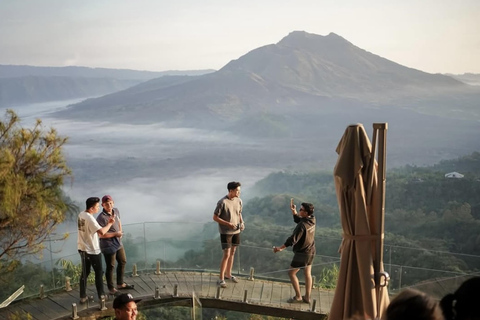 Mount Batur Jeep Sunrise, Hot Spring & Akasa cafe Jeep sunrise + hot spring (with hotel transfer)