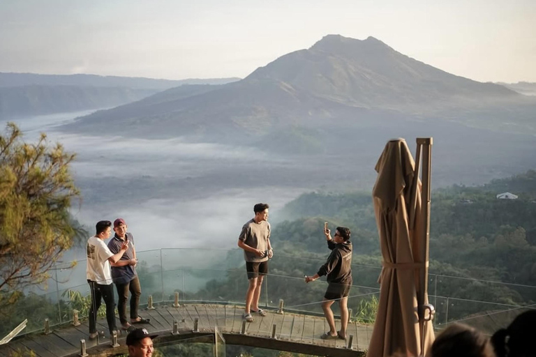 Mount Batur Jeep Sunrise, Hot Spring & Akasa cafe Jeep sunrise + hot spring (with hotel transfer)