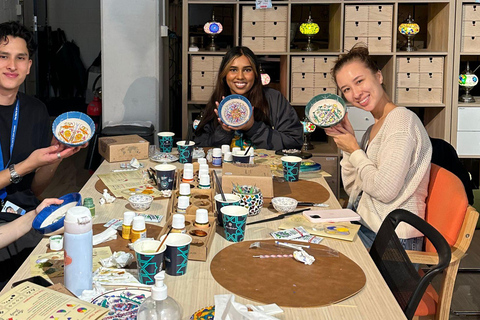 Fortitude Valley: Paint and Sip Classes 4 pieces of 5cm Bowl Set