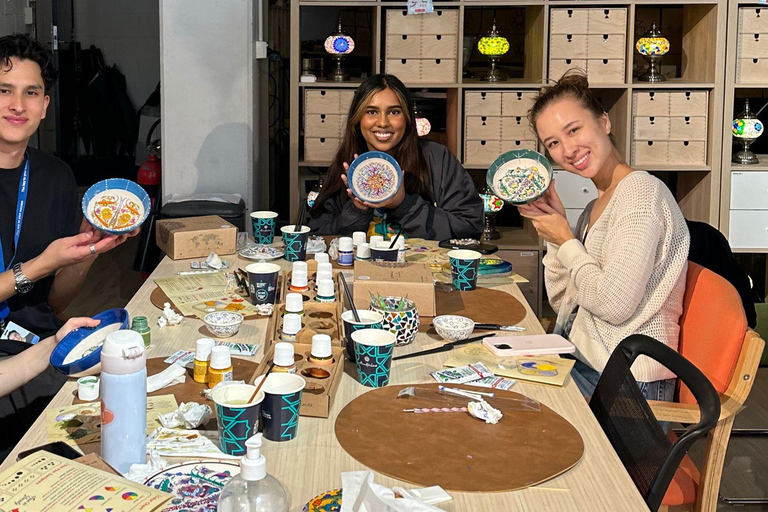 Fortitude Valley: Paint and Sip Classes 4 pieces of 5cm Bowl Set