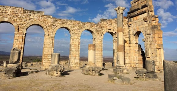 From Fes: Volubilis, Moulay Idriss & Meknes Day Trip