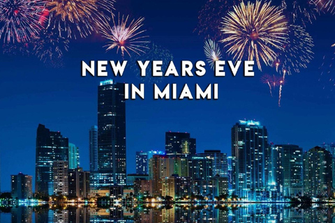 New years FIREWORKS cruise on Biscayne bay