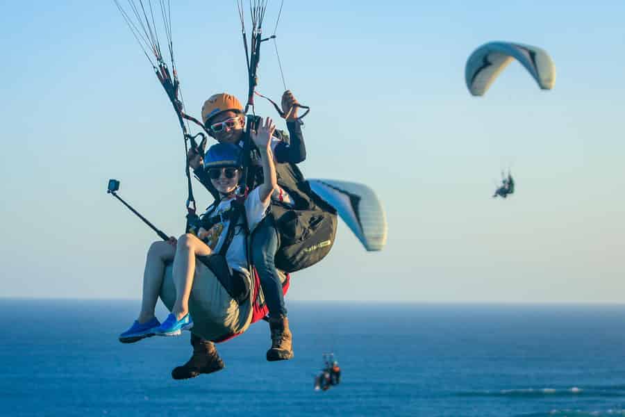 Bali: Nusa Dua Tandem Paragliding mit zertifiziertem Pilot. Foto: GetYourGuide Bali: Nusa Dua Tandem Paragliding mit zertifiziertem Pilot. Foto: GetYourGuide