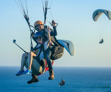 Bali: Parapendio tandem a Nusa Dua con pilota certificato