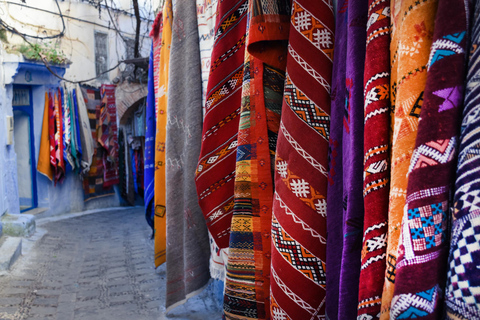 Da Fes: trasferimento a Tangeri passando per Chefchaouen