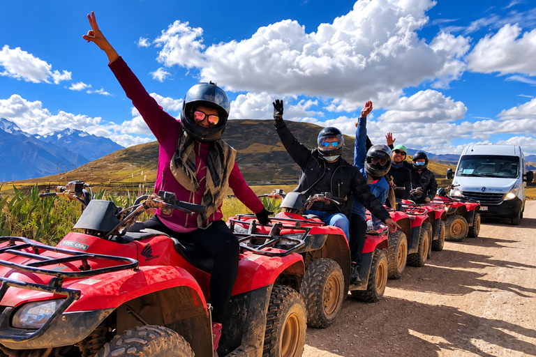 From Ollantaytambo: Maras & Moray ATV Tour From Ollantaytambo: Maras & Moray ATV Tour 2 People on Atv
