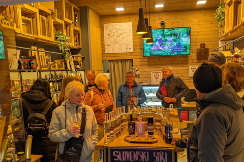 Ljubljana: Farm-to-Table Local Delicacies with Terroir Wines