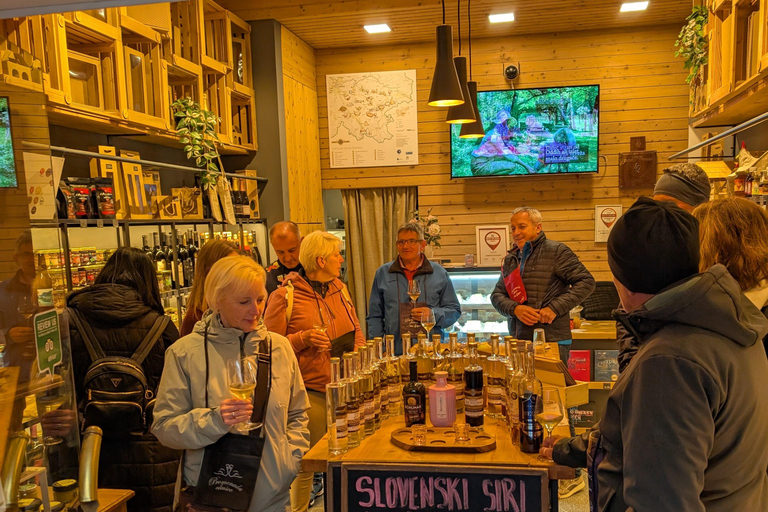 Ljubljana: Farm-to-Table Local Delicacies with Terroir Wines