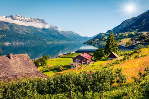 Scenic Hardanger Fjord, Waterfalls, and Orchards Day Trip