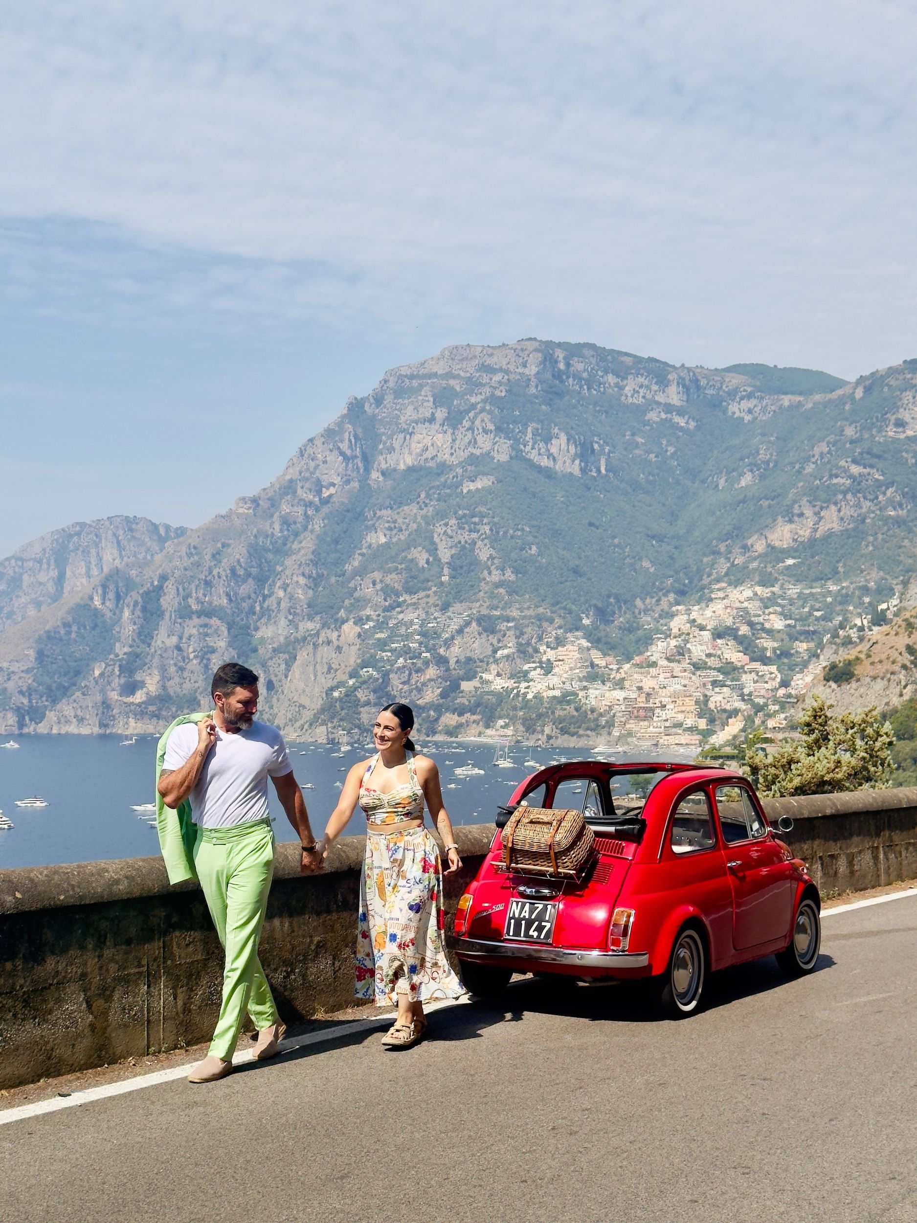 Amalfiküste: Fototour mit einem Fiat 500