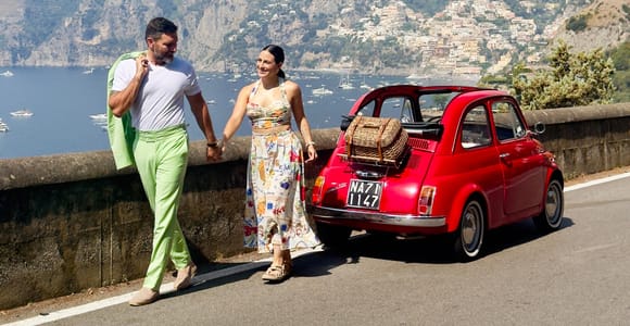 Amalfiküste: Fototour mit einem Fiat 500
