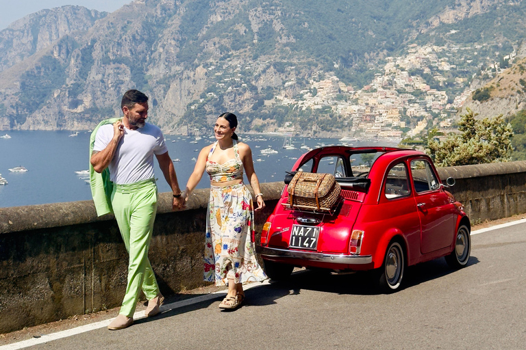 Costa Amalfitana: Visita fotográfica com um Fiat 500 VintagePartida: Conca dei Marini, Amalfi, Atrani