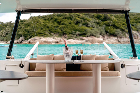 Phuket Luxury Small Group Yacht Tour & Water Toys & Racha