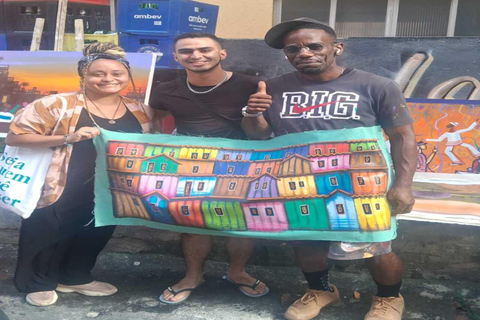 Favela Art Walk in Ipanema – Meet Artists & Buy Local Art